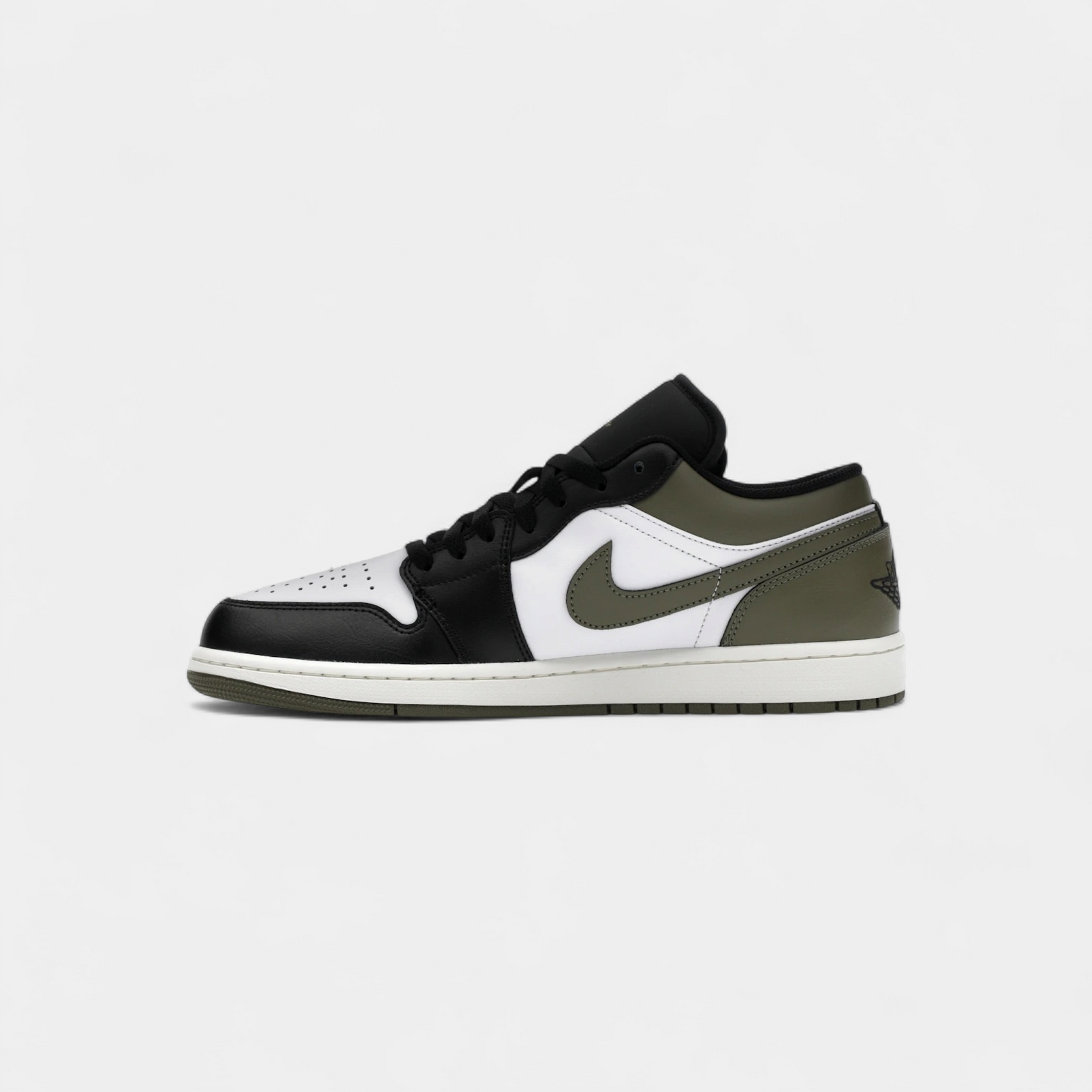 Jordan 1 Low Black Toe Medium Olive