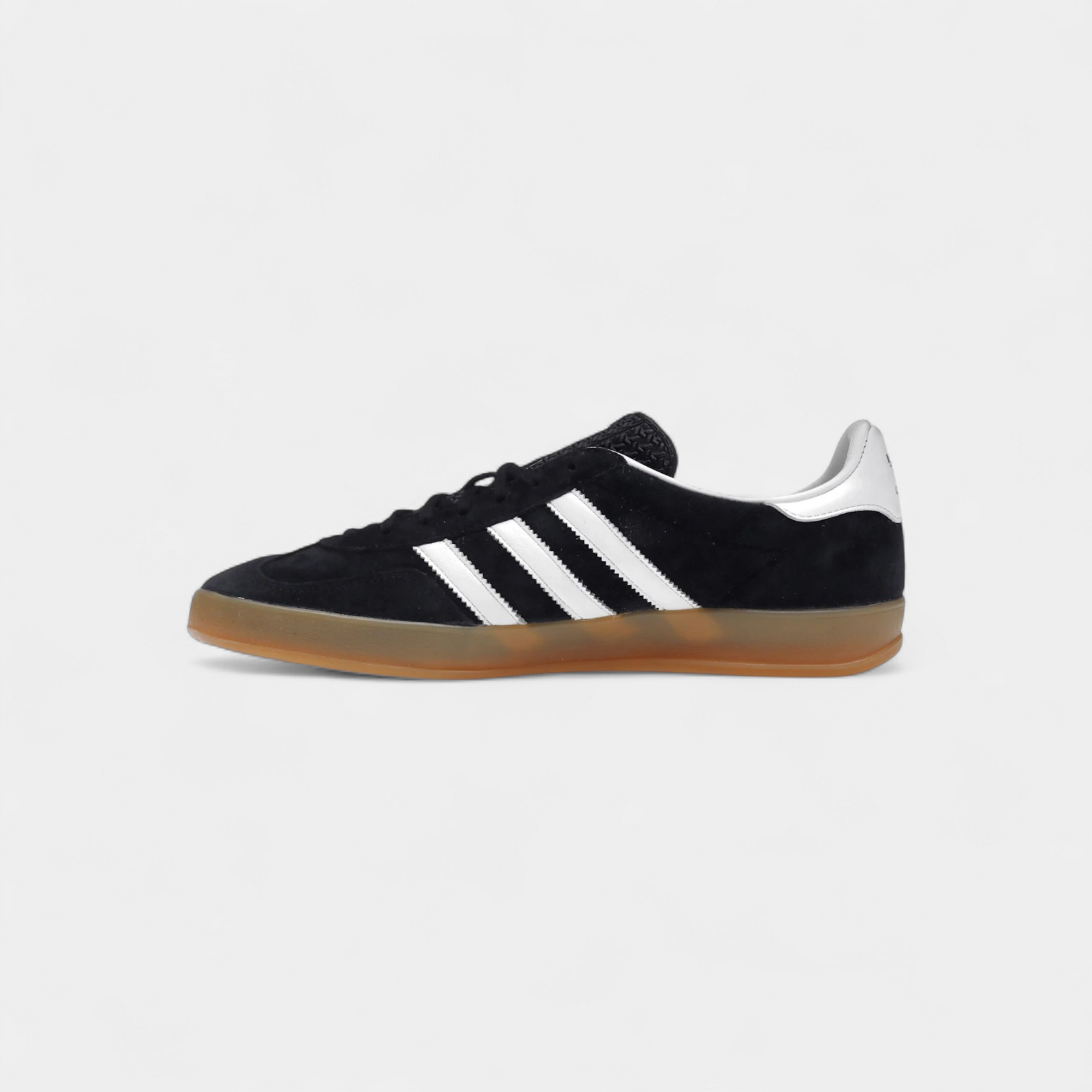 adidas Gazelle Black White Gum