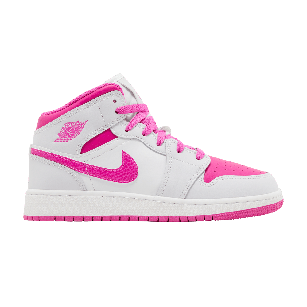 Jordan 1 Mid Fire Pink (GS)